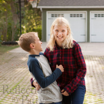 brother and sister photography