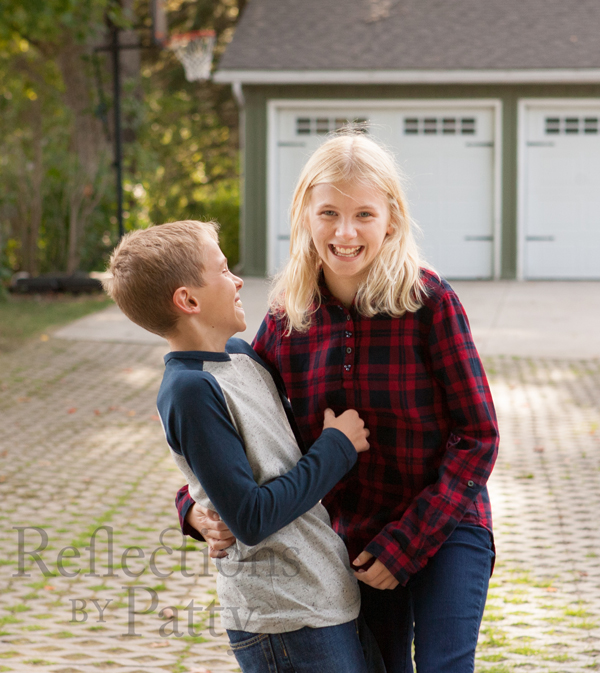 brother and sister photography