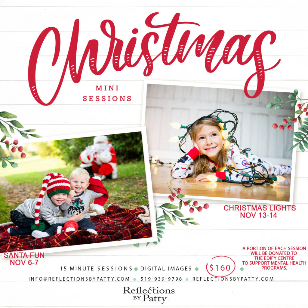 santa mini photo sessions