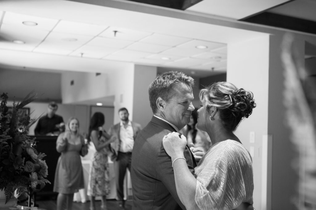 first dance in the river room