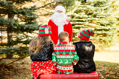 outdoor christmas mini sessions